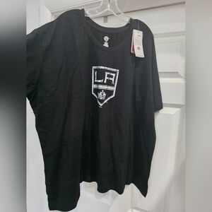 LA Kings Black Short Sleeve Tee